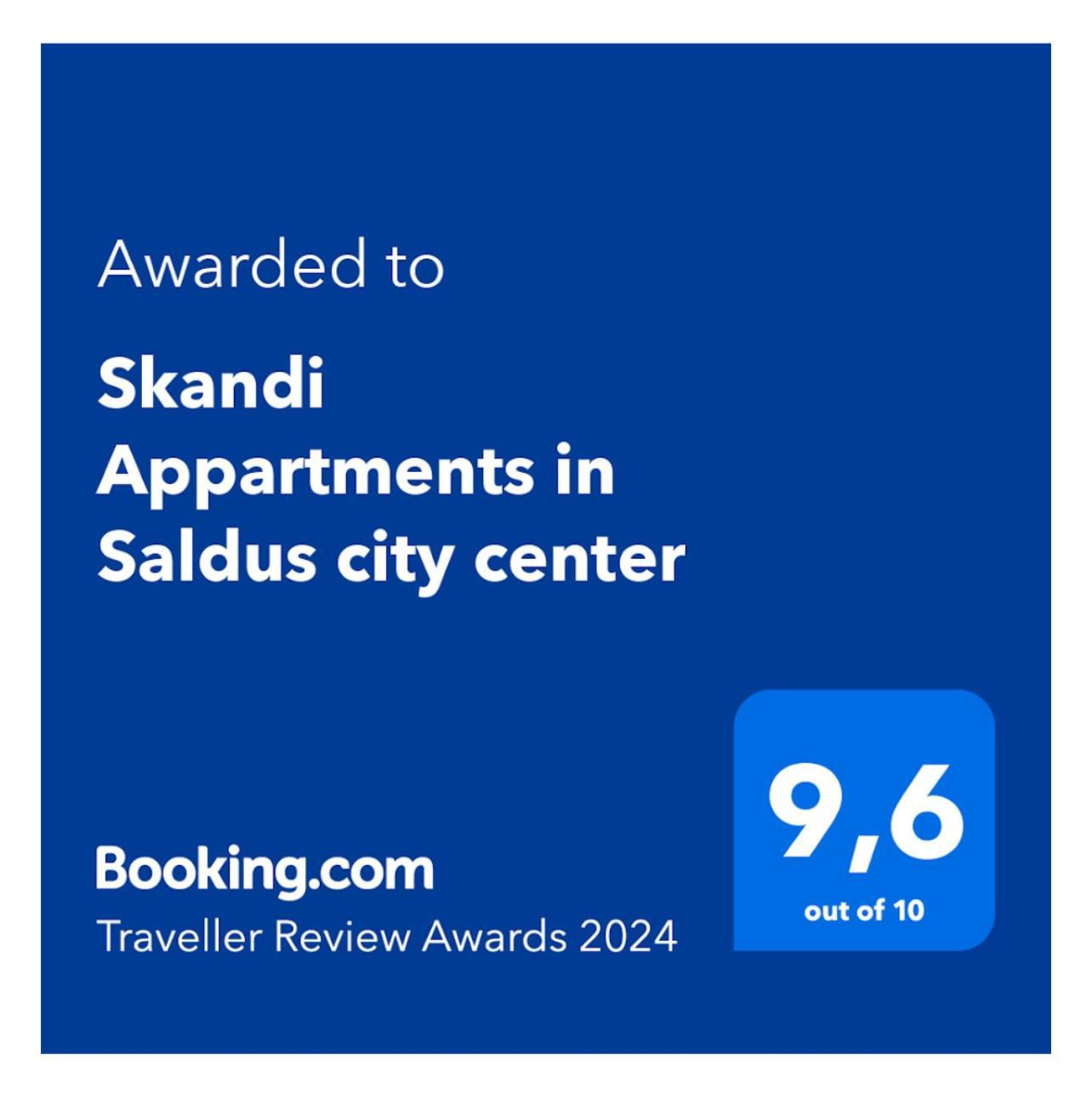 Skandi Appartments In Saldus City Center Exteriér fotografie